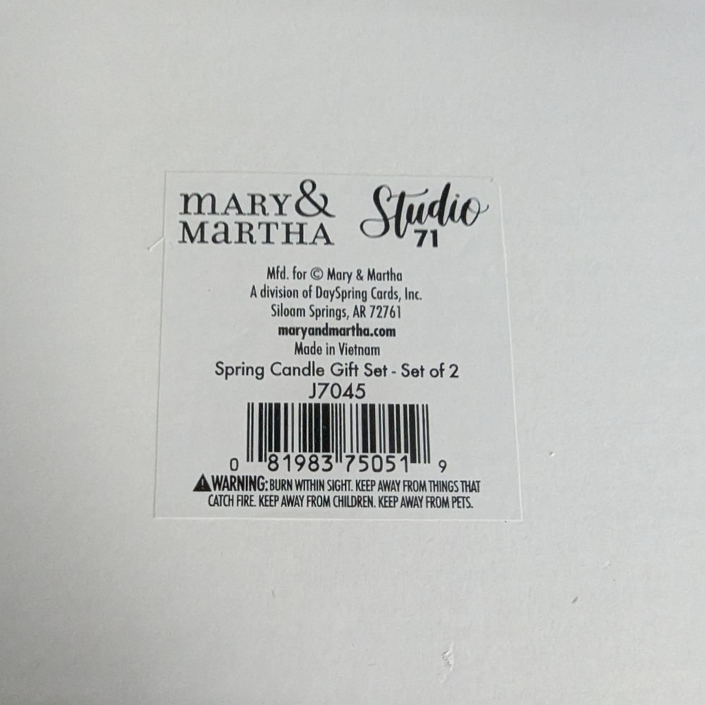 Spring Candle Gift Set - Picture 6 of 6